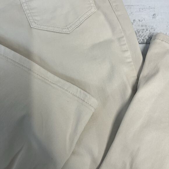 MAC Jeans Pants Women's Size 40 Dream Kick Tan Stone Cotton Stretch Button Fly - Picture 8 of 11